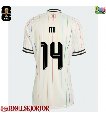 Japan Junya Ito #14 Bortatröja Dam VM 2026 Kortärmad